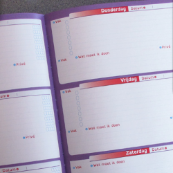 Plan-agenda – De ideale agenda voor beelddenkers planagenda ideaal voor beelddenkers